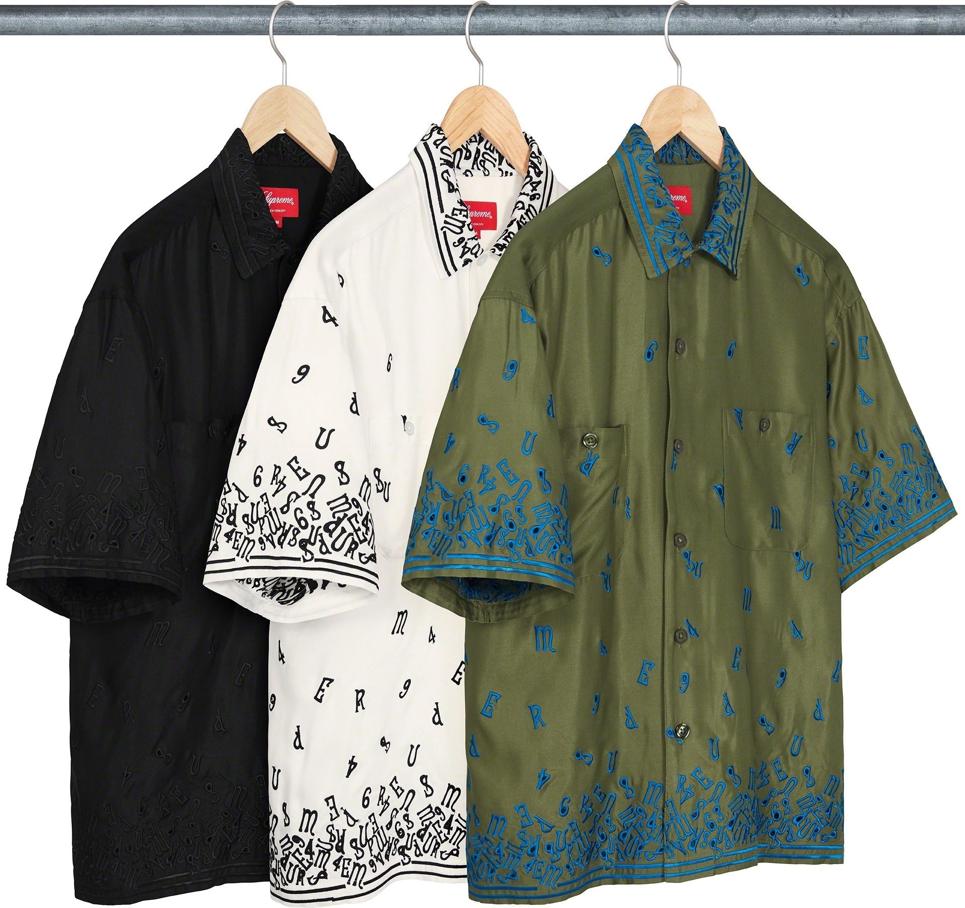 Nouveau Embroidered S/S Shirt